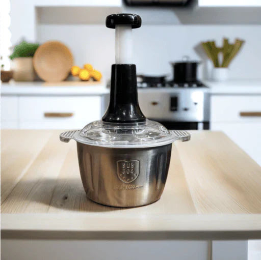 Multi-Functional Hand Press Manual Steel Chopper 2L