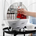 Oval Shaped Cosmetic Organizer