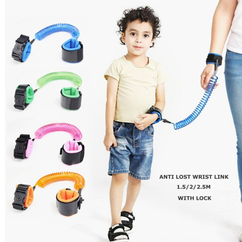 Baby Child Anti Lost Wrist Link Safety Harness Strap/Rope