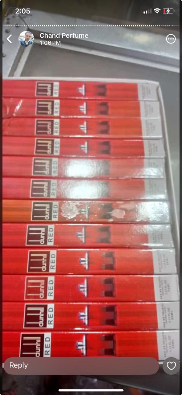 Dunhill tester - 35ML long lasting