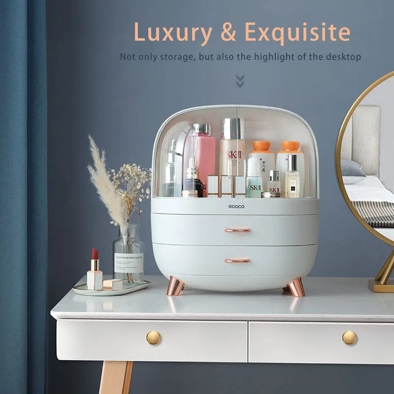 Ecoco Multi Compartments Cosmetic Organizer