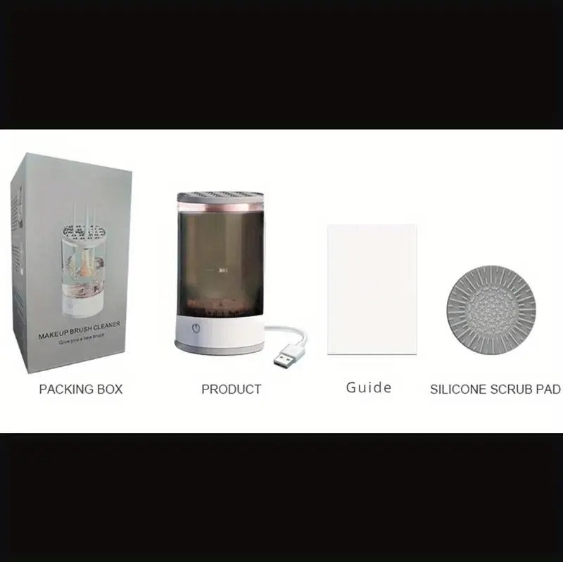 3-in-1 Automatic Makeup Brush Cleaner