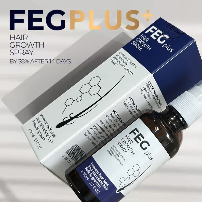 FEG Plus Hair Growth Spray – Stimulates Follicles & Reduces Hair Fall